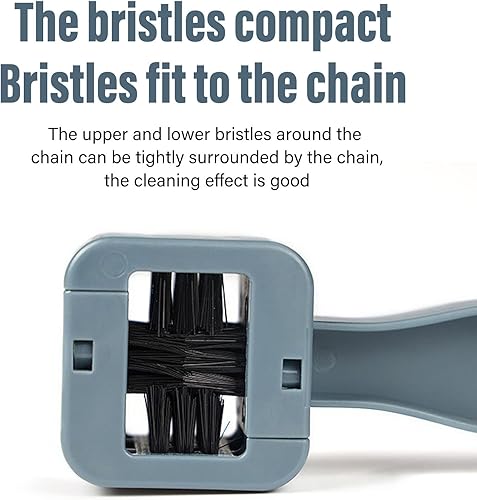 Strumento per la Pulizia della Catena della Bici, Rondella della Guarnitura della Catena Accessori per la Pulizia delle Spazzole del Motociclo - Ysert