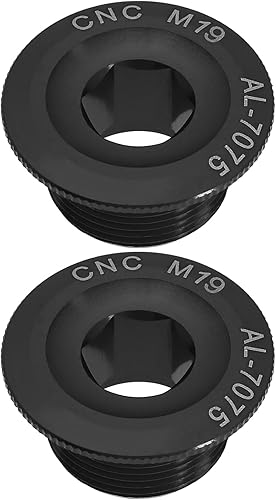 eMagTech 2 Pezzi Bullone Di Fissaggio Della Pedivella Da Per Mountain Bike Bici Da Strada Fissare La Guarnitura E La Ruota Della Pedivella Adatto Per La Vite Della Pedivella - Ysert