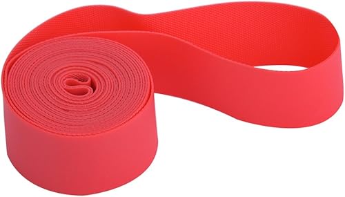 Fodere della Gomma della Bici, Nastro Rosso del Cerchio della Striscia dell'orlo della Bicicletta del PVC Misura Le rotelle di Guida di 20inch 24inch 26inch 700C(26) - Ysert