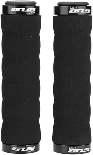 Impugnatura per Manubrio da Bici, Manopole Manubrio in Spugna Antiscivolo con Anello di Bloccaggio per Bici da Strada Mountain - Ysert