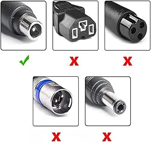 KFD 42 V 1,7 A 2 A Alimentazione Caricabatterie per Segway Ninebot ES2 ES4 E22 ES1L ES 2 Bird Lime S Skip Spin Electric Kick Scooter FY-4202000 42 V 1.7A Bicicletta Adattatore di rete elettrica - Ysert