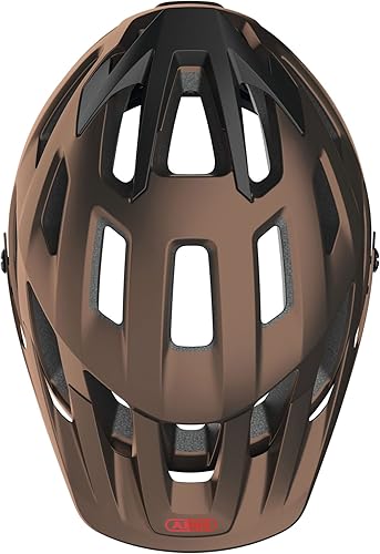 ABUS Casco MTB Moventor 2.0 MIPS - da bici con protezione dagli impatti per l'uso off-road all-mountain, unisex Grigio opaco, M - Ysert