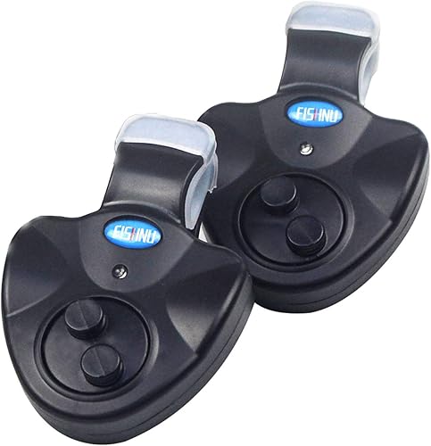 Allarme morso da pesca con luce LED e indicatore acustico, facile da usare, adatto per tutte le stagioni, accessorio per la pesca notturna, resistente e versatile, per pesca in mare, fiume, - Ysert