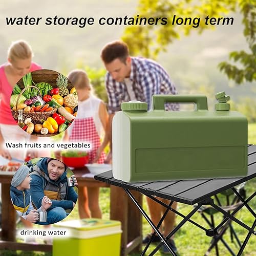 Contenitore 'Acqua con Rubinetto, Serbatoio di stoccaggio 'Acqua - Brocca per la conservazione 'Acqua Brocca da Campeggio per stoccaggio 'acq - Ysert
