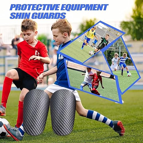 Mini Parastinchi da Calcio,1 Paio Mini Parastinchi da Calcio Set,Parastinchi in Miniatura Antiscivolo,Extra Piccolo Parastinchi,Calcio Equipaggiamento Protettivo,Piccoli Dispositivi di Parastinchi - Ysert