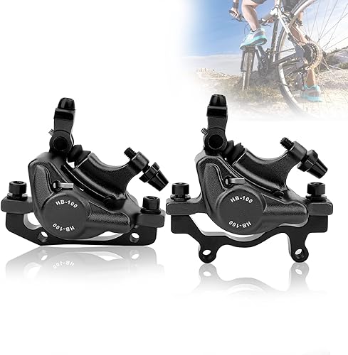 Set Freno a Disco Idraulico per Bici in Lega di Alluminio Set Freno a Disco Idraulico per Bici per Bicicletta da Strada di Montagna - Ysert