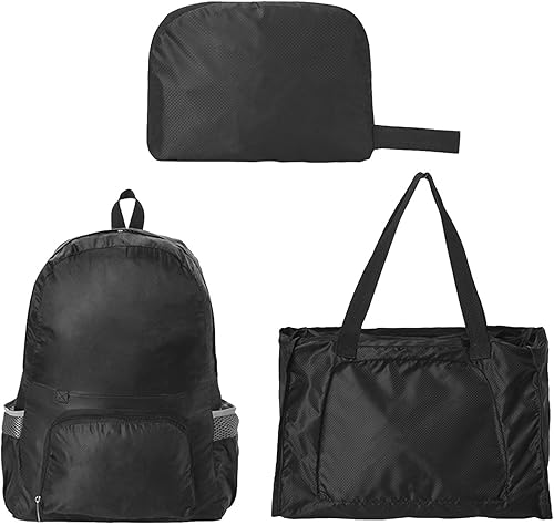 25 Litri Zaino Pieghevole Ultraleggero, Zaino da Esterno Unisex Borse da Trekking Impermeabile e Ripiegabile per Campeggio, Escursionismo, Viaggi, Sport, Arrampicata e Ciclismo - Ysert