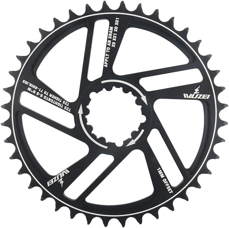 GXP - Corona da 1/3/6 mm, offset diretto per mountain bike, 30/32/34/36/38/40/42 denti, corona stretta e larga per guarnitura SRAM X9 XX1 XO XO1 GXP - Ysert