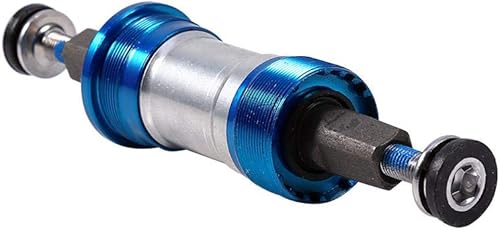 Movimento Centrale Bicicletta Movimento Centrale della Bicicletta, Movimento Centrale Conico Quadrato in Alluminio Impermeabile per Bici universali(122.5mm) - Ysert