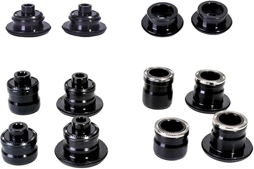 Kit di conversione del mozzo della bicicletta con adattatore QR per asse passante per diverse dimensioni tra cui M9 e M10 (12 x 142 mm) - Ysert
