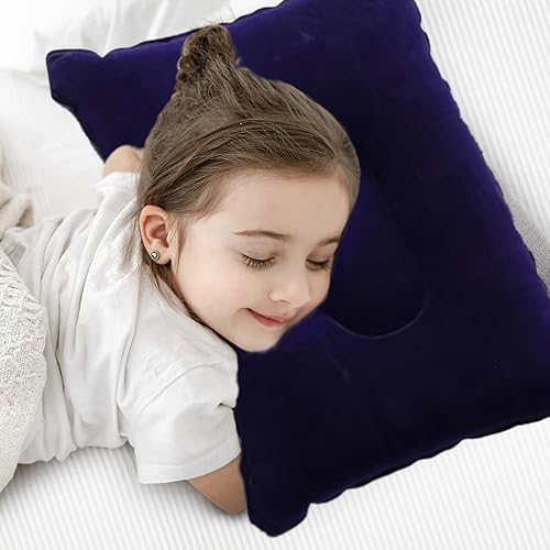 4 Pezzi Cuscini Gonfiabili, Cuscino da Viaggio, Cuscino Gonfiabile Campeggio, Cuscino Gonfiabile da Spiaggia, Cuscini Gonfiabili Portatile per Campeggio e Viaggio, Escursionismo (4 Pezzi) - Ysert