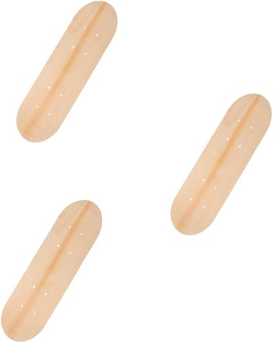 TOYANDONA 3 Pezzi Skateboard Per Dipinto a Mano Fai Da Te Tavola Da Skateboard Incompiuta Ponte Di Bordo Tavola Da Skate Tavole Mazzi Vuoti Pattinatore Di Legno - Ysert