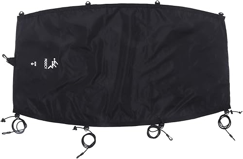 TYTOGE Spray Deck Kayak, Kayak Cockpit Drape Cover Impermeabile Cockpit Cover Kayak Canoa Cockpit Accessori per la (S) - Ysert