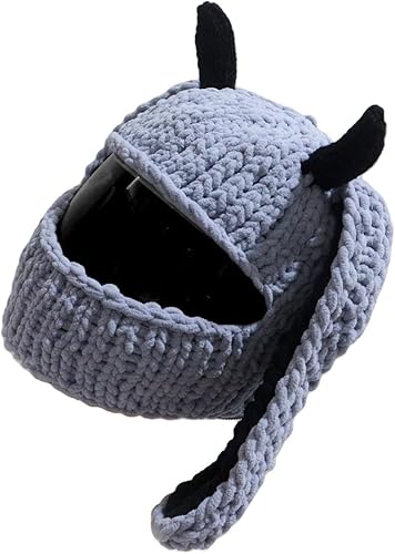 Popolare Moto Caschi Copre Divertenti Conigli Orecchio Peluche Caschi Pieno Viso Coperture Protettive Per Divertenti Giostre E Regali - Ysert