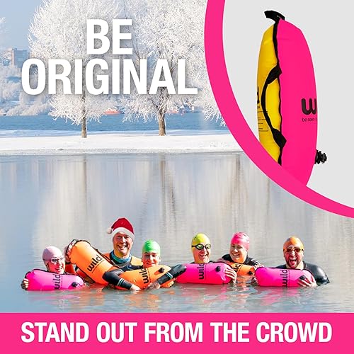 Dippy WILD Swimming Float | Swim Buoy | Tow Float for Open Water Swimming Float | Open Water Swimming Float | Swimming Buoy Open Water | Wild swimming Accessories | Swimmers, Triathletes - Ysert