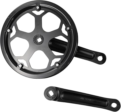 Guarnitura per bici da 170 mm, 40T/48T/52T, guarnitura quadrata conica per mountain bike a velocità singola (48T) - Ysert