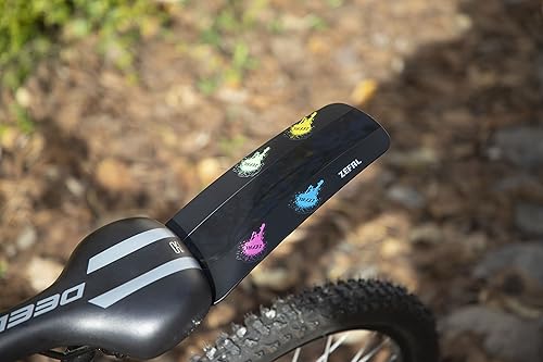 ZEFAL Kid MTB Mudguard, Set parafango per Bambino Ciclismo, Nero, 16' / 20' - Ysert