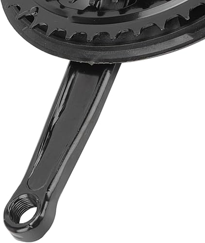 Guarnitura in Acciaio Ad Alto Tenore di Carbonio Guarnitura per Pedivella per Bici Guarnitura per Bicicletta per Mountain Bike Guarnitura per Bici Guarnitura di Ricambio con Movimento Centrale - Ysert