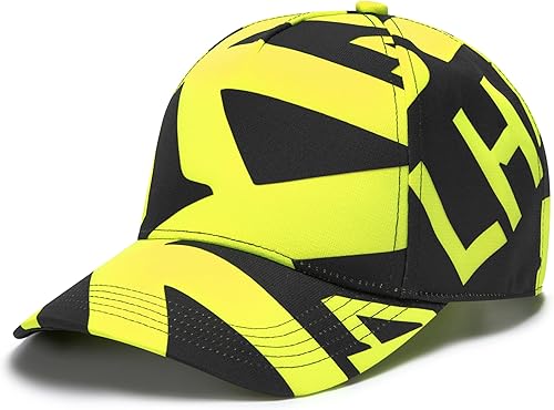 Mercedes AMG Petronas F1 Lewis Hamilton AOP Berretto - Neon/Nero - Taglia Unica - Ysert