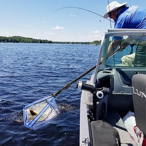 Retino da pesca, retino da pesca, retino da pesca, rete in nylon durevole, accessorio da pesca per adulti - Ysert