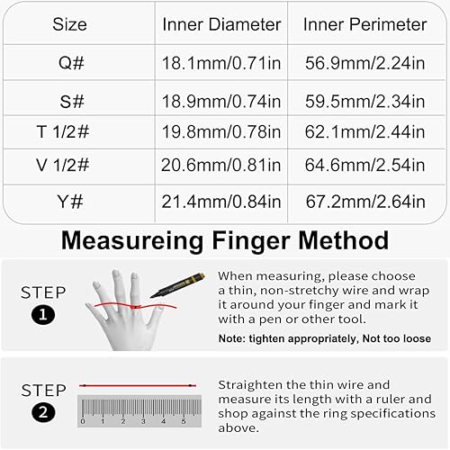 Smart Ring Fitness Tracker Cardiofrequenzimetro Sleep Tracker Controllo TikTok Anelli Fitness Pressione Sanguigna Ossigeno nel sangue Pedometro Contapassi Salute Smart Ring per donne e uomini con - Ysert