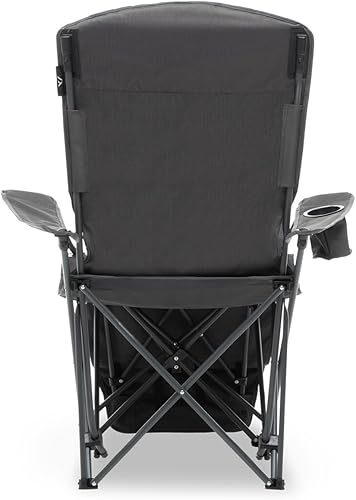 qeedo Johnny Relax Sedia Campeggio Pieghevole (105 kg), poggiapiedi, portabevande - Ysert