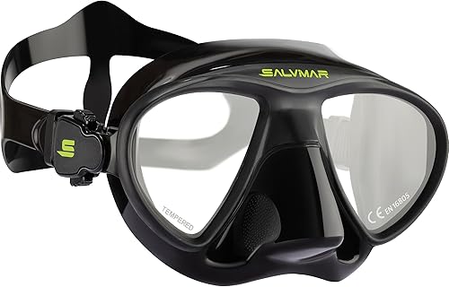 Salvimar Goblin, Maschera da Immersione Unisex Adulto, Nero, Unica - Ysert