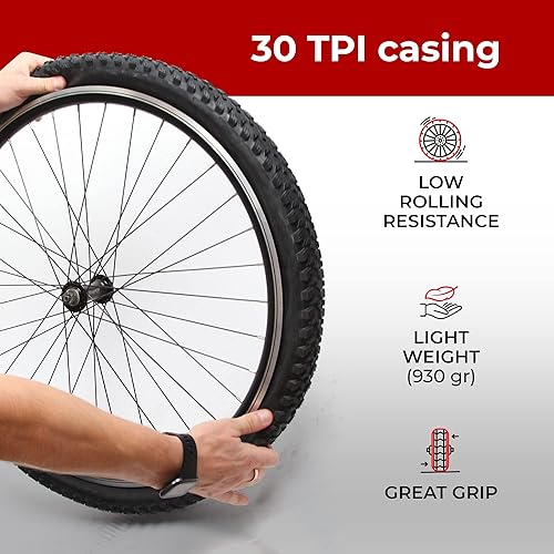 Copertone mtb 27.5 x 2.35 Pollici - Coppia Pneumaticos Pieghevole MTB 27.5 Strada 60 TPI, Gomme Maori 27,5 per Bici Elettrica, Ibrida, Mountain bike 60-584 - Confezione da 2 - Ysert