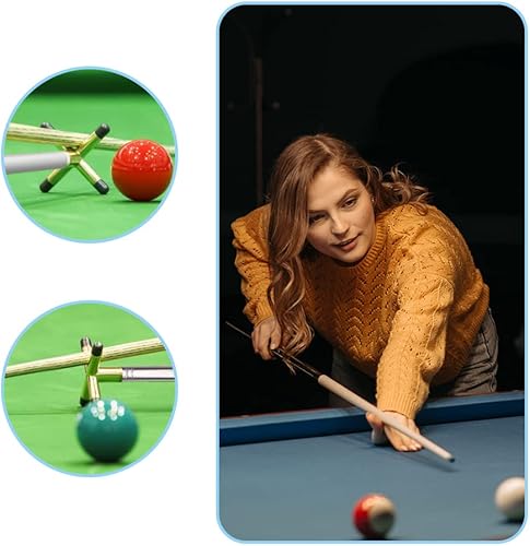 Poggia-stecca da biliardo, in metallo, poggia stecca da biliardo, antiscivolo - Ysert