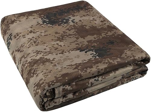 Camouflage Net, Reticolato da Camuffamento Militare Rete Mimetica per Caccia, Telo Mimetico Ombreggiante Tessuto in Poliestere 300D - Ysert