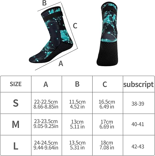 Calzini in neoprene unisex, 3 mm - Ysert