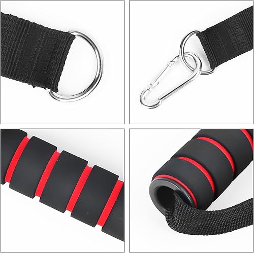 Maniglie Palestra, Resistenza Band gestire, Maniglie Palestra per Fitness Band, Fitness di Esercizi Maniglie, Manopole per Fasce di Resistenza per Home Fitness, Tricipiti, Allenamento - Ysert