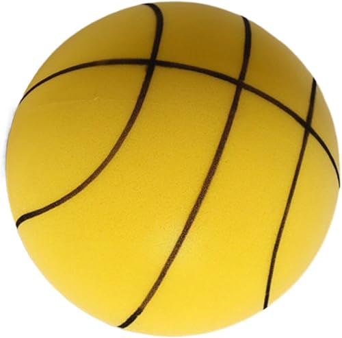 Silent - Canestro da basket in schiuma, 18/21/24 cm, per interni, silenzioso, per interni - Ysert