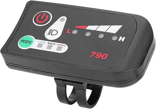 Pannello di Controllo Display LCD Ebike, Display per Bicicletta elettrica, Display a LED Intelligente 24V 36V 48V ebike Display LCD LED880 Impermeabile per Controller KT(36V) - Ysert