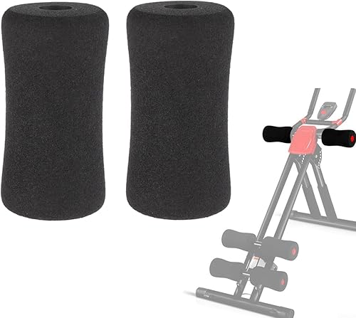 Piede in schiuma per cuscinetti, 2 rulli di ricambio per estensione gambe per panca pesi 80 x 180 per tubi di diametro da 22 a 25 mm - Ysert