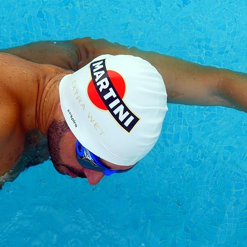 Cuffia in silicone MARTINI | Cuffia da Nuoto | Cuffia da Piscina | Grande Comfort e Aderenza | Arte e Nuoto - Ysert