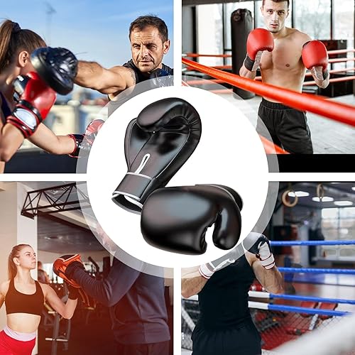 Guanti da boxe per adulti - Guanti da allenamento per boxe, Guanti da boxe Uomo Donna 10 once | Guanti da boxe leggeri a dita intere, guantoni da boxe per la maggior parte delle persone - Ysert