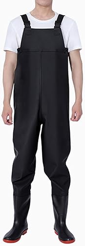 Trampolieri Stivali da Pesca Pantaloni Da Pesca Con Bretelle Traspirante Crosswater Waders Casual Tuta - Ysert