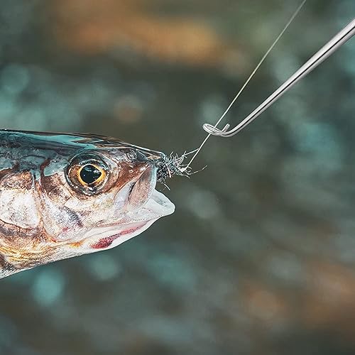 Attrezzo per la rimozione veloce degli ami da pesca, 5Pcs Pesca Slamatura amo da pesca Estrattore gancio portatile Forniture per la pesca Acciaio Inox Disaccoppiatore Estrattore Slamatore Amo - Ysert