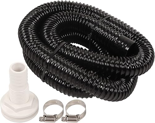 Set Idraulico per Tubo Flessibile per Pompa di Sentina, Tubo in PVC da 5 Piedi per Impieghi Gravosi Diametro 1-1/8 Pollici per Barca - Ysert
