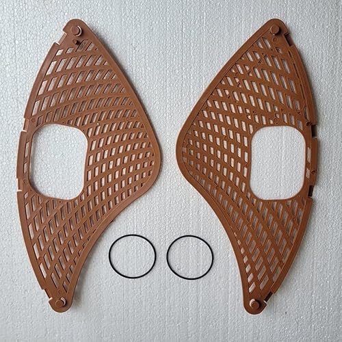 COPPIA PARAVESTE BICI 26 IN PLASTICA CON MOLLE-BICICLETTA OLANDA -MARRONE - Ysert