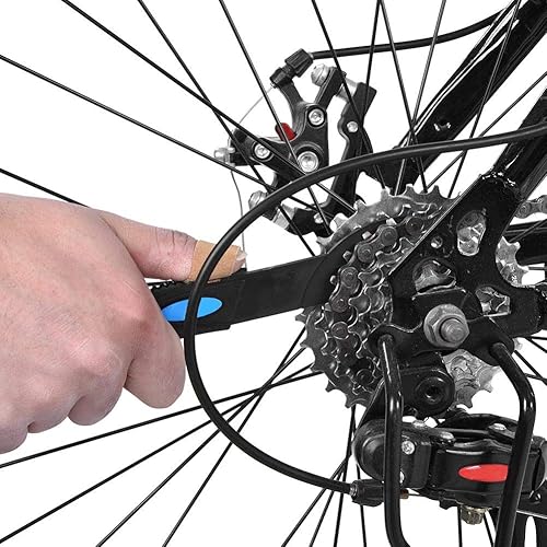 2Pcs Spazzole per la pulizia della bici Spazzole multiuso per il lavaggio della bicicletta per catena Manovella Pignone Set di strumenti per la pulizia della bici - Ysert