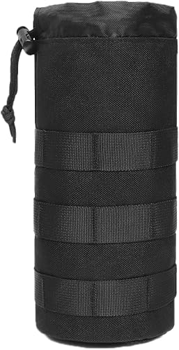 TRIWONDER Borsa Porta Borraccia Custodia per Borraccia Running Borsello Tattico Porta Borraccia da Cintura Molle Portaborraccia da Zaino Cinturone Tasca Tattica - Ysert