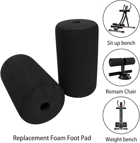 SPORTARC 2Pcs Schiuma Foot Pad Rullo Set di Sollevamento Panca Gamba Stretch Piede Schiuma Pad Rullo Per La Casa Palestra Attrezzature di Esercizio Attrezzature di - Ysert