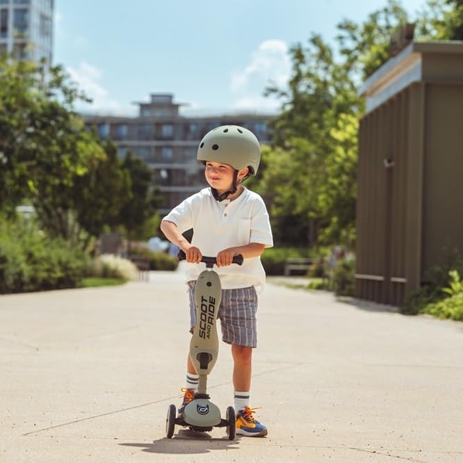 Scoot and Ride Helm XS Olive - Ysert