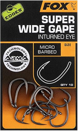 Micro gancio spinato con occhi involtati super larghi bordi - Ysert