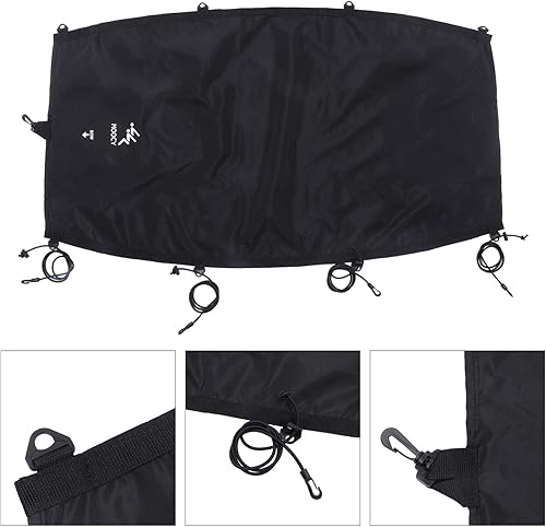 TYTOGE Spray Deck Kayak, Kayak Cockpit Drape Cover Impermeabile Cockpit Cover Kayak Canoa Cockpit Accessori per la (S) - Ysert