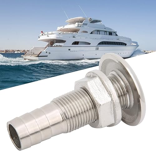 Presa di Scarico per Yacht, Porta di Uscita dell'Acqua MJS022 Presa di Scarico di sentina antiruggine, per Barche Moderne Uso Esterno Yacht Bambini(MJS022-1/2〃) - Ysert
