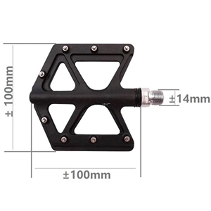 pedali piattaforma ZERAY ZP-D213 carbonio pin mtb enduro ghiaia cuscinetto sigillato cromo