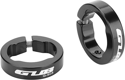 Impugnatura per Manubrio da Bici, Manopole Manubrio in Spugna Antiscivolo con Anello di Bloccaggio per Bici da Strada Mountain - Ysert